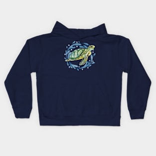 Save the Sea Turtles For the Turtle Lover Kids Hoodie